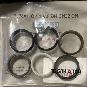 Assorted Men’s Silicone Rings- Size 13 Set of 6 Rings